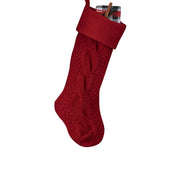 Vintage-Style Woolen Wall Hanging Socks