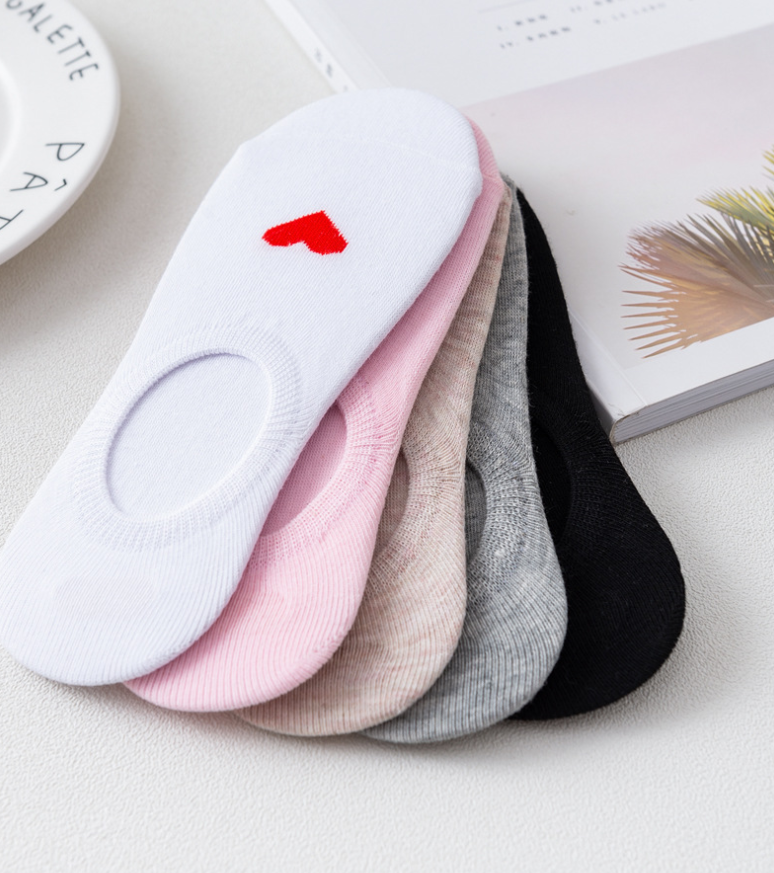 Love Boat Socks Non-Slip Short Socks for Women