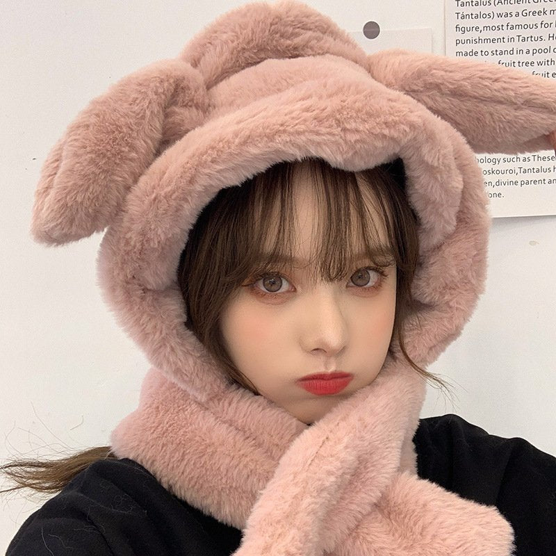 Cozy Bear Scarf for Women Autumn Winter
