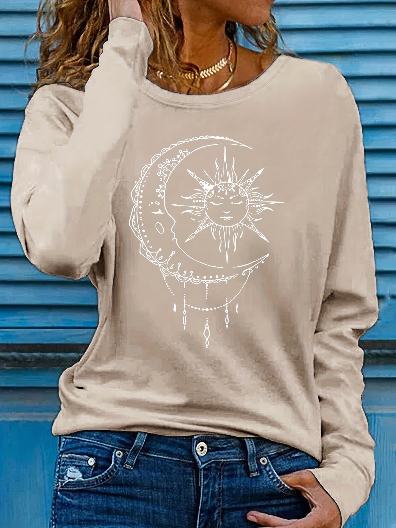 Cozy Casual Round Neck Commuter Sweater