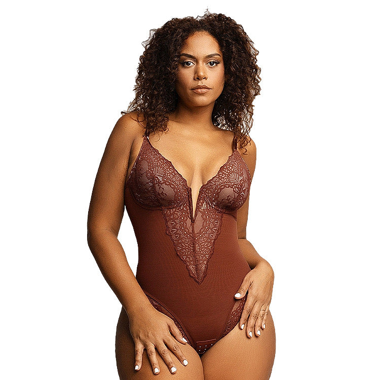 Women's Lace Butt-Lifting Suspender Shapewear