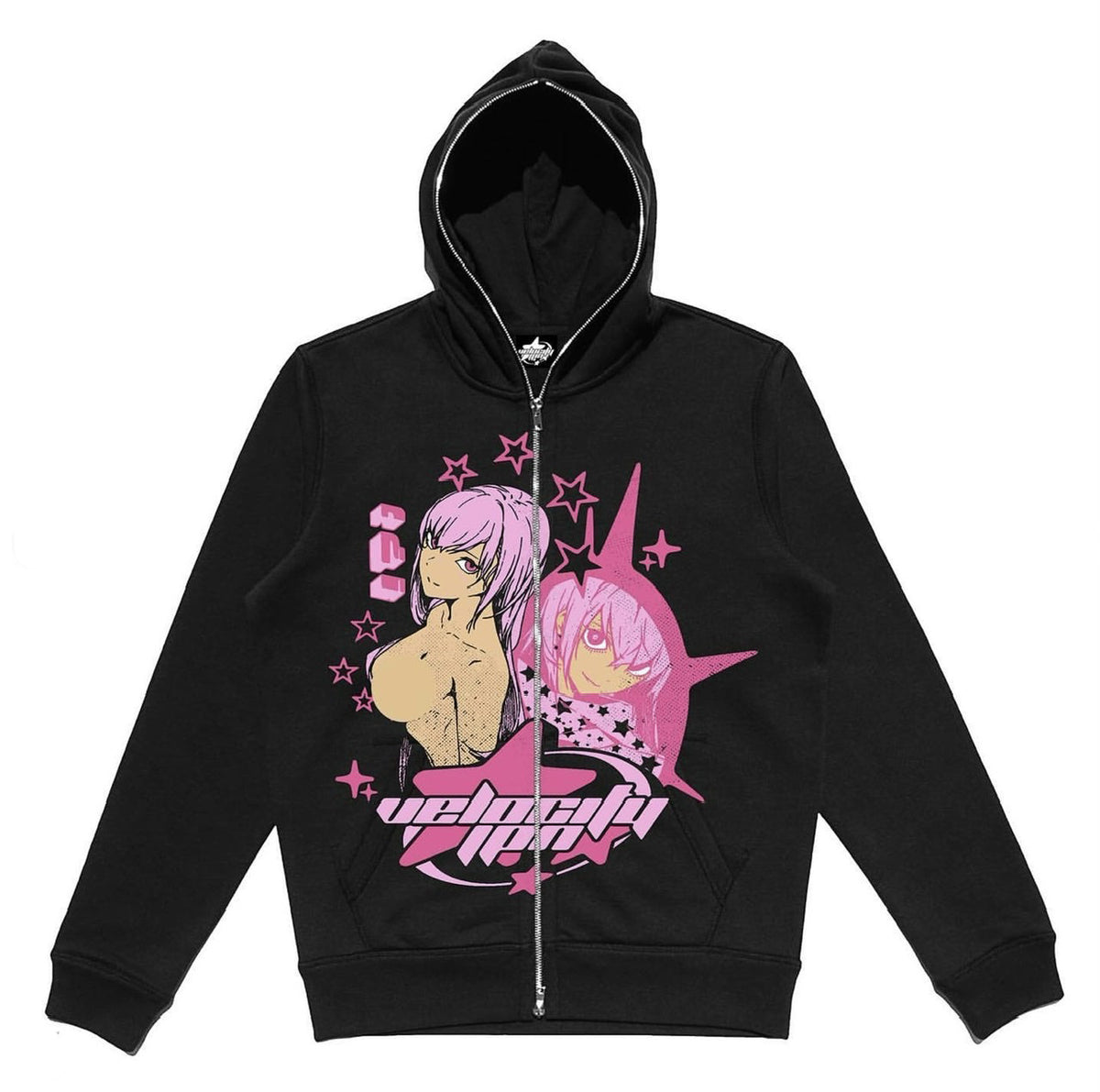 Stunning 3D Mermaid Print Zip-Up Hooded Sweatshirt
