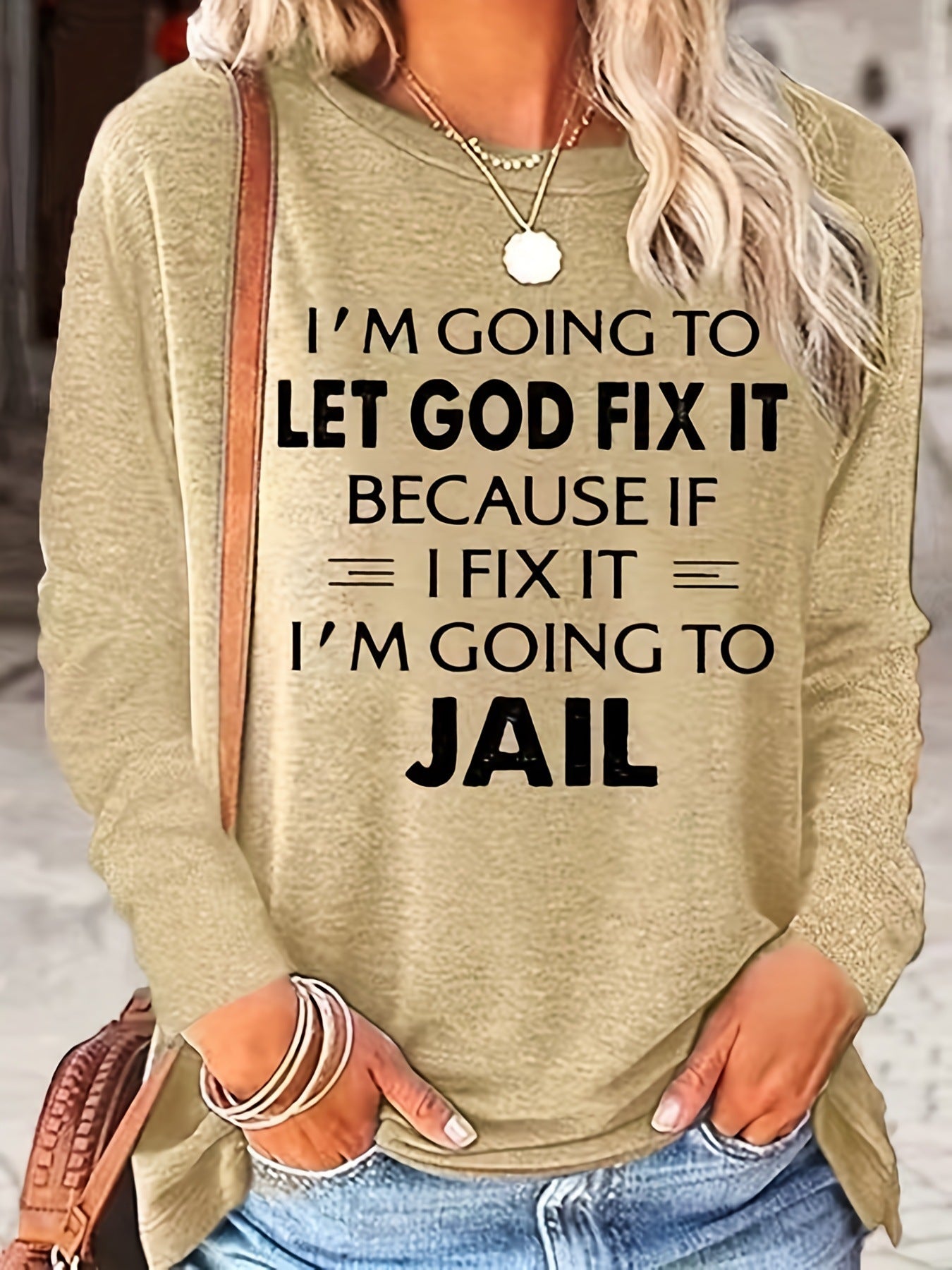 Plus Size 3D Print Long Sleeve Casual Sweatshirt