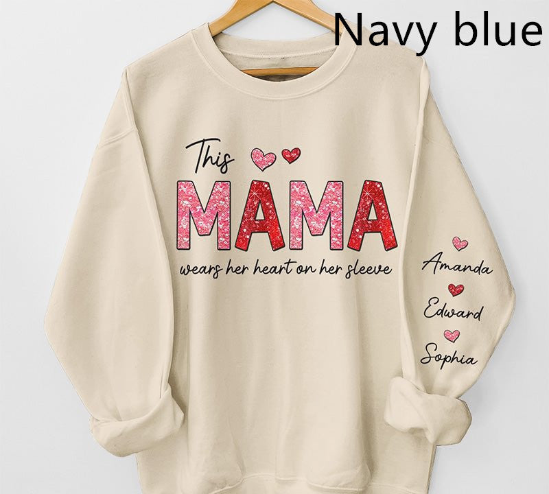 Custom DIY Women's Mother's Day Sweatshirt