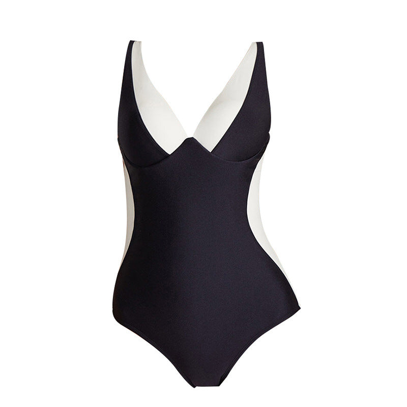 Sexy Backless Push-Up One-Piece Swimsuit