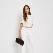 White Slim-Fit Short‑Sleeve T‑Shirt – Effortless Everyday Style