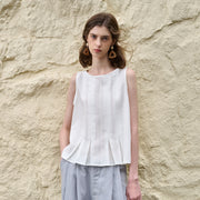 Breathable Linen Sleeveless Top – Light, Cool & Eco‑Friendly