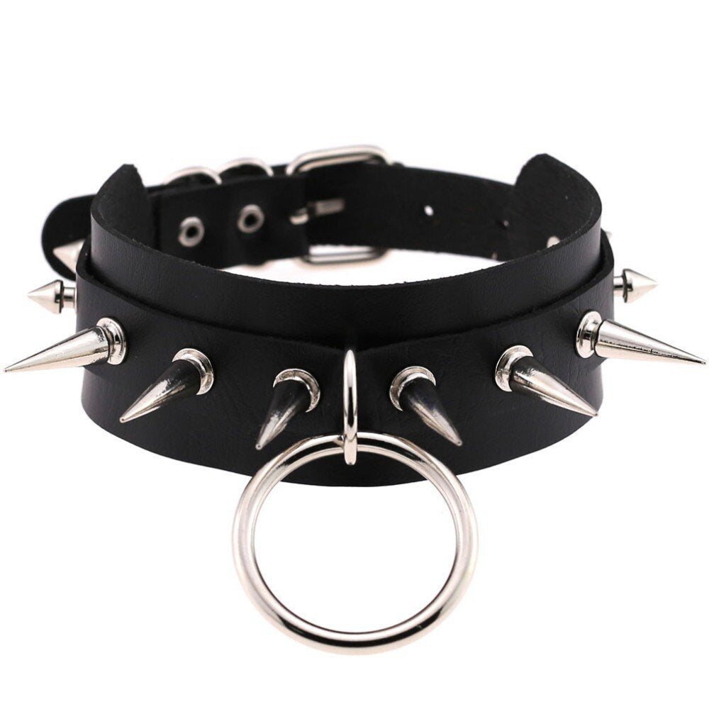 Neck Chain Strap with Spikes