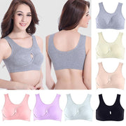 Wireless Plus Size Cotton Sleep Bra Camis for Women