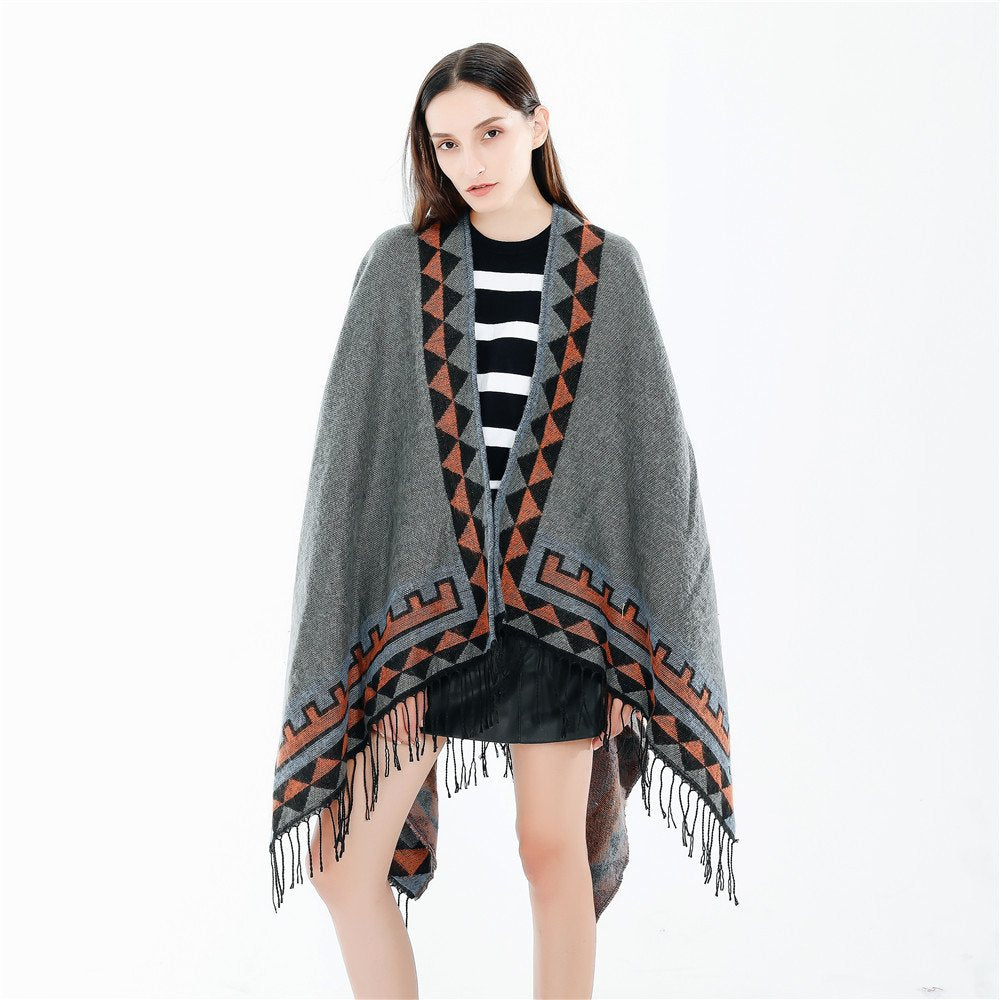 Soft Triangle Cape Wrap