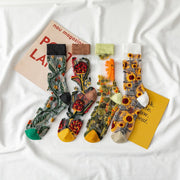 Trendy Women's Cotton Socks