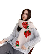 Warm Strawberry Scarf