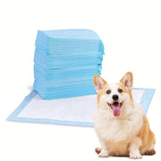 Extra Large Thick Dog Pee Pads - 50/100/200 Count Heavy Duty Puppy Training Pads, Super Absorbent Quick Dry Leakproof For Homes Cars Camping (23.62"x23.62"), Puppy Training, Pet Toilet, Stain-resis...