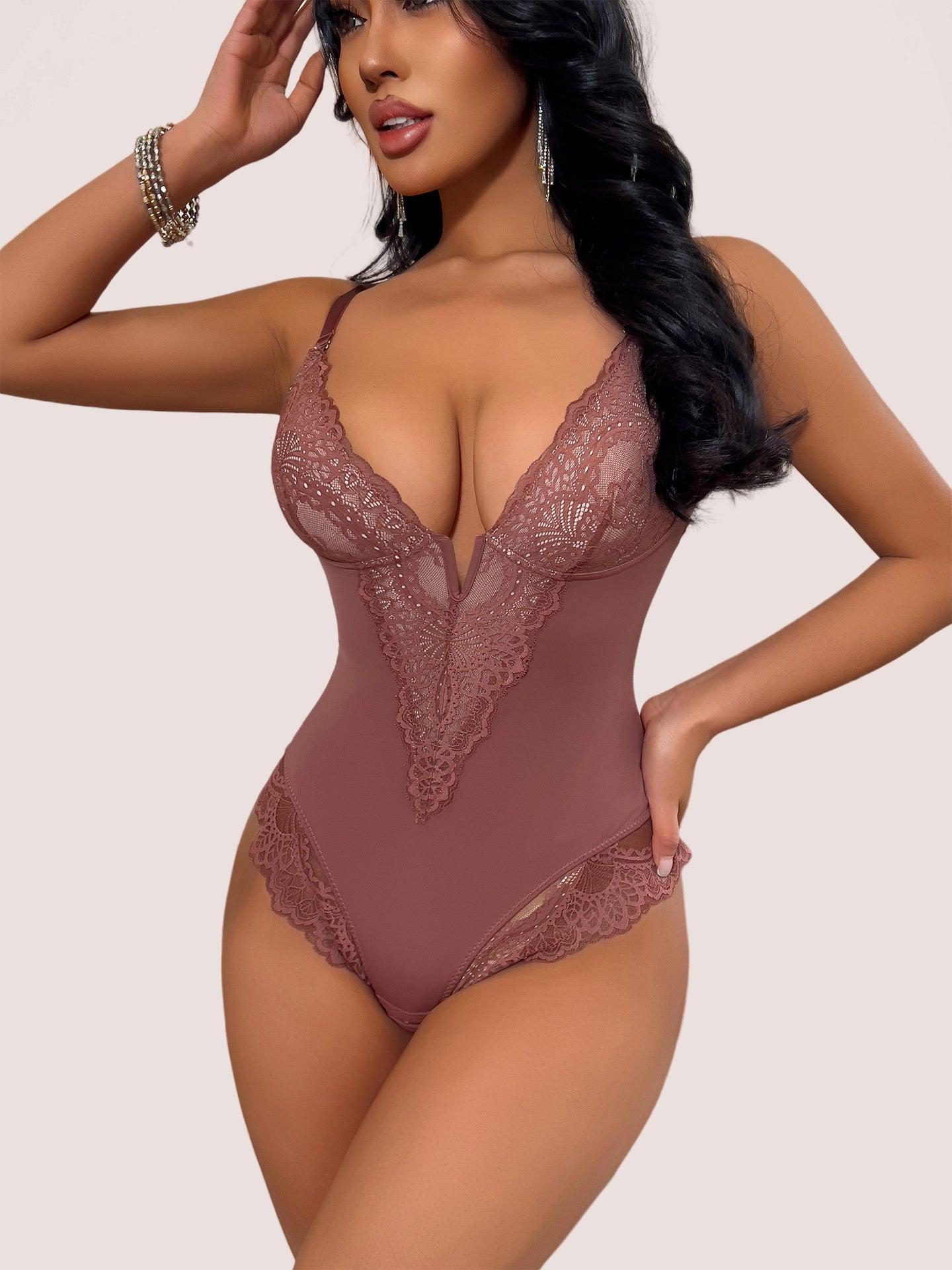 Women's Shapewear Hip Lifting Corset Leotard