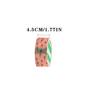 Pink Strawberry Flower Printed Packing Tape - 4.5 cm Wide, 60 Yards Long