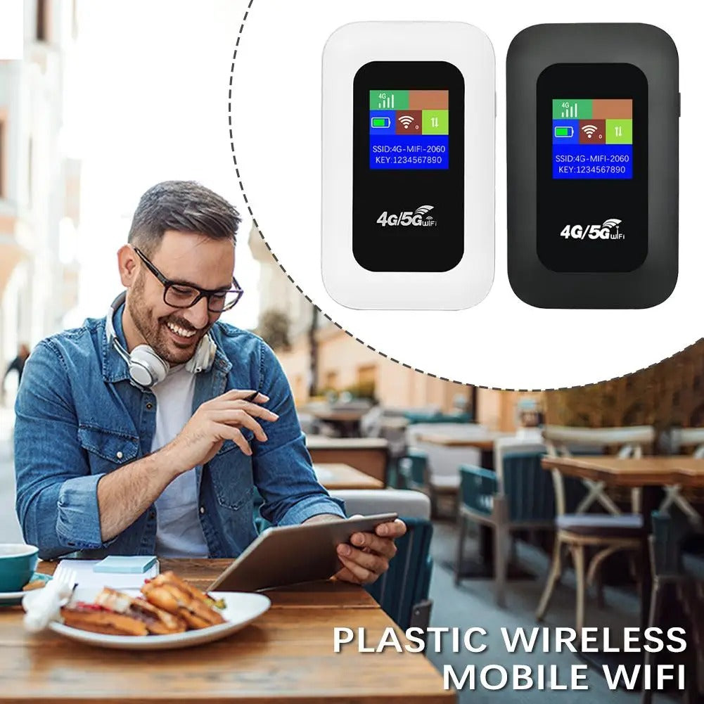 Portable 4G LTE Wi-Fi Router for On-the-Go