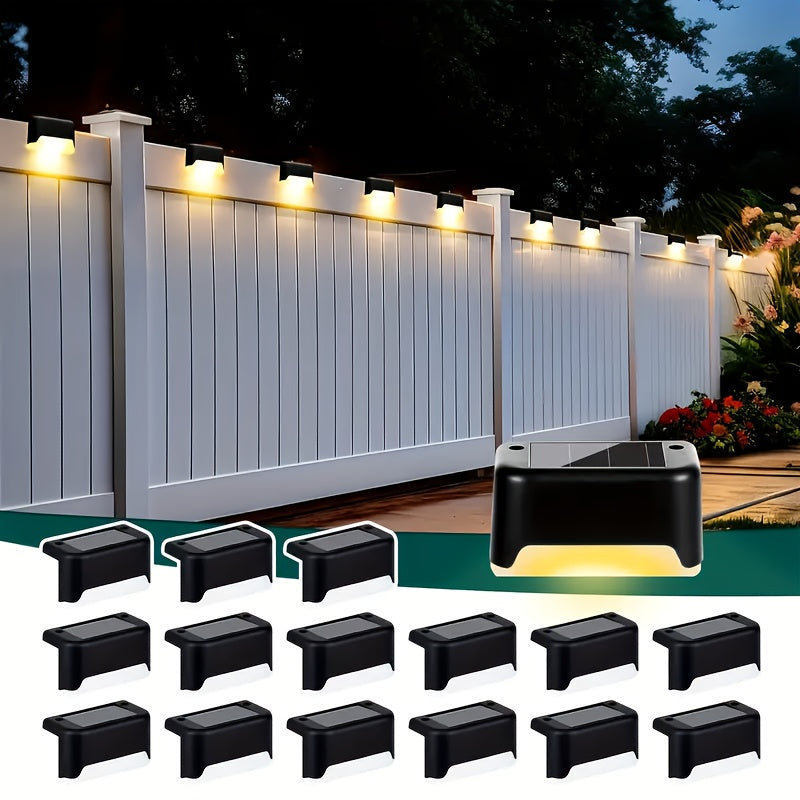 32pcs Solar Powered LED Deck Lights