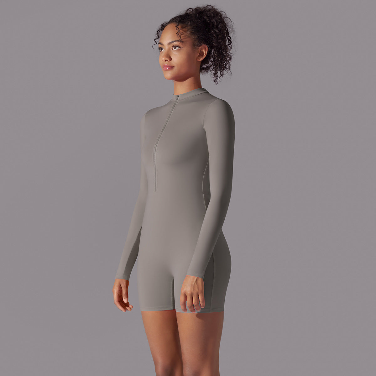 Long Sleeve Fitness Jumpsuit for Dance & Sports