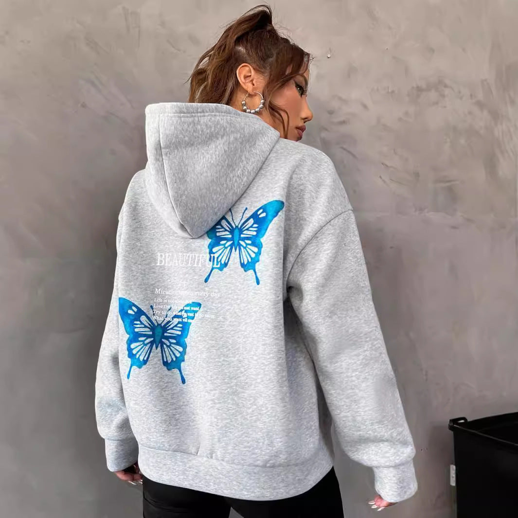 Comfy Hooded Long Sleeve Pullover for Everyday Leisure
