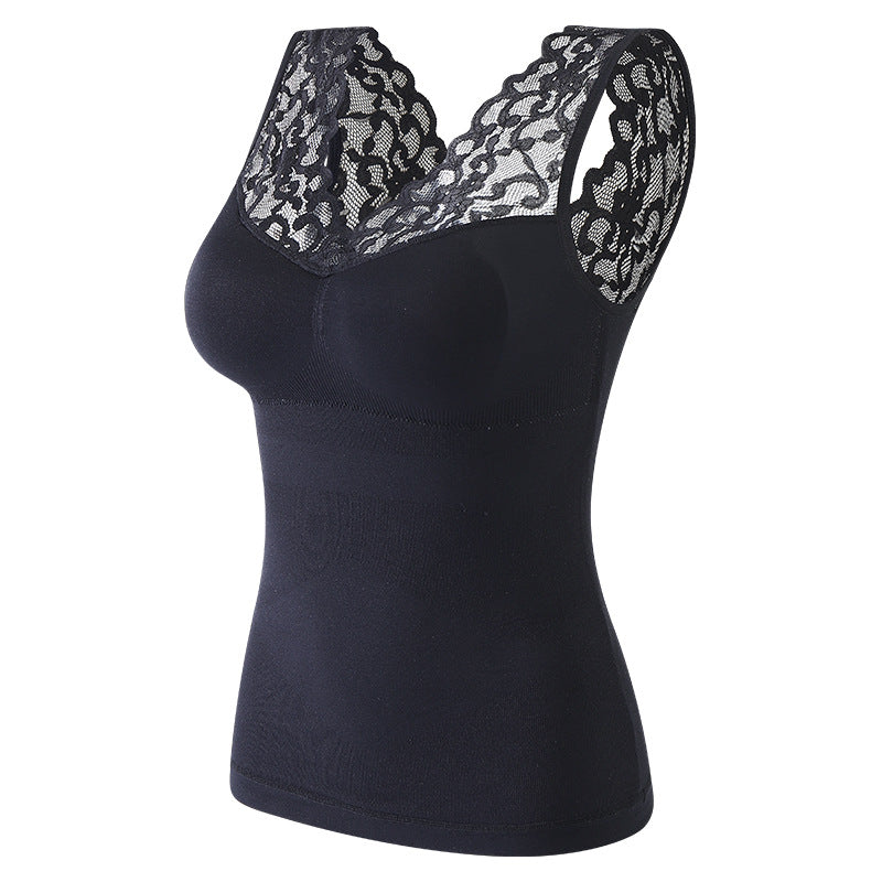 The New Warm Undershirt Female Sense Lace Bottoming Top