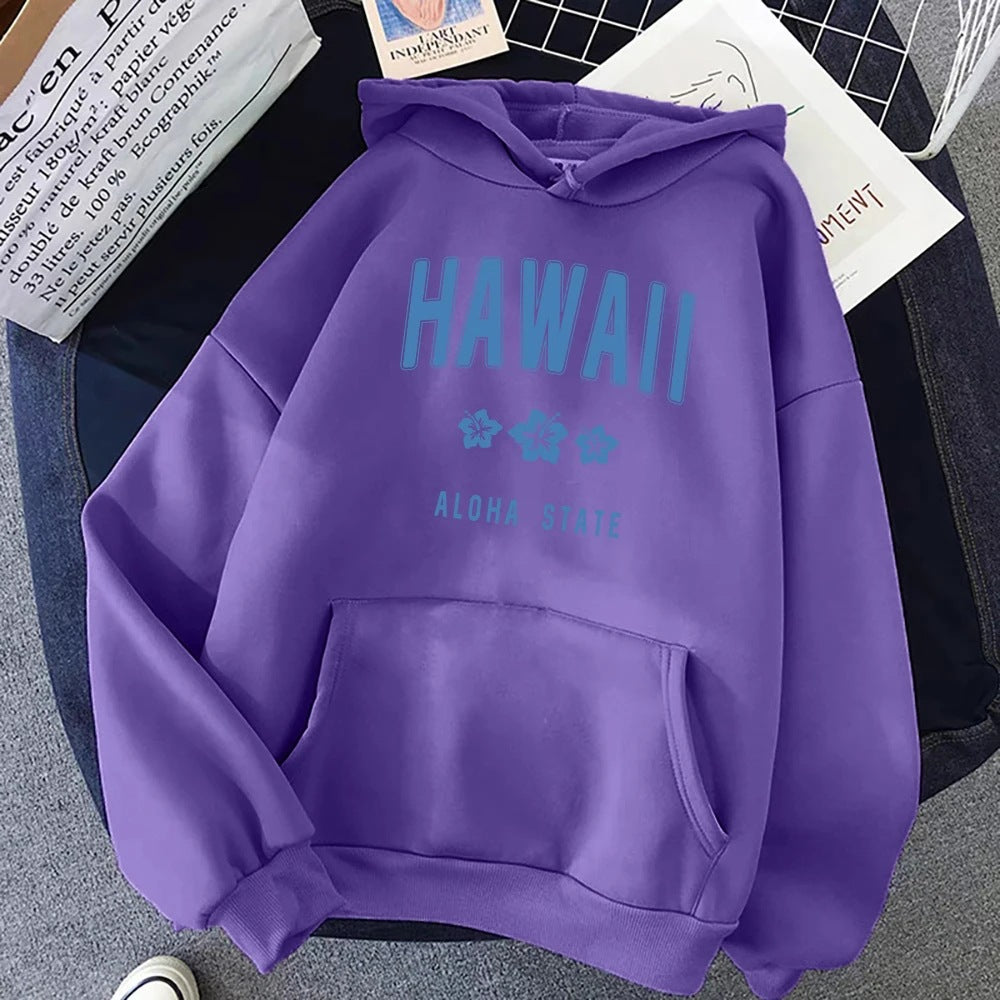Streetwear Letter Print Oversized Hip Hop Hoodie