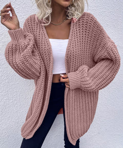 New Stylish Loose-fitting Knitted Cardigan Sweater