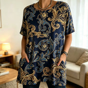 Timeless Baroque Angel Tunic Top for Women