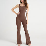 One-piece Flared Seamless Hollow-out Shapewear