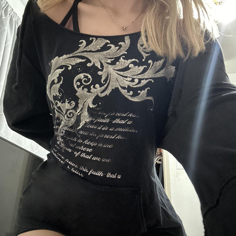 Casual Streetwear Oversized Hooded Sweater