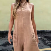 Younger Fashion One-piece Wide-leg Pants