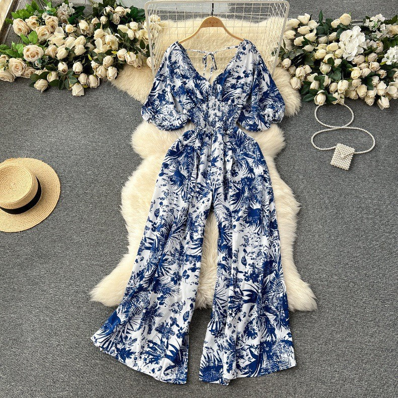Lady Temperament Casual Wide Leg Jumpsuit