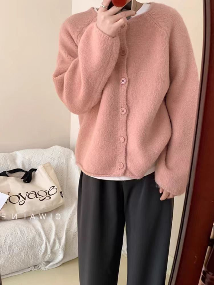 Fashion Loose and Slimming Outer Wear Thick Top