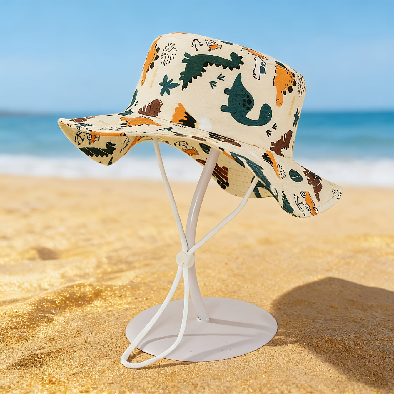 Dinosaur Print Bucket Hat for Toddlers
