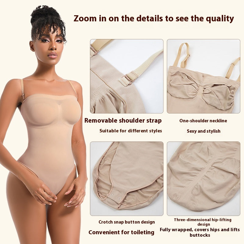 Seamless Shaper Tights & Belly Control Corset Jumpsuit