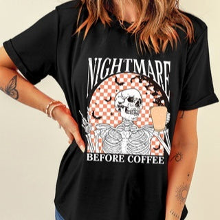 3D Digital Print Casual Round‑Neck Short‑Sleeve Tee – Fun Cartoon Design
