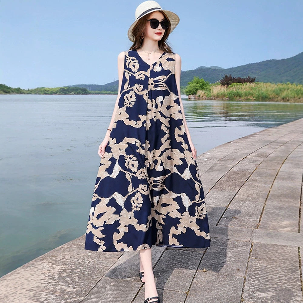 New Cotton-silk Dress for Women