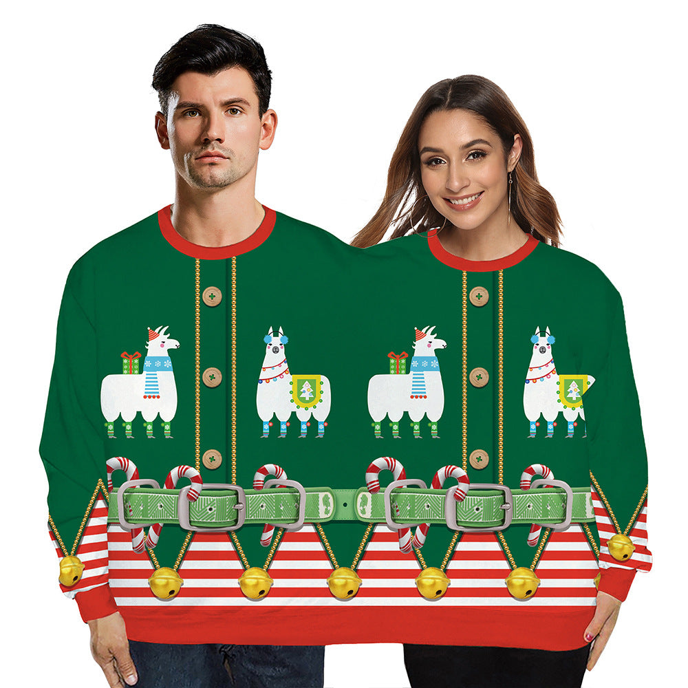 Long Sleeved Sweater For Christmas One Piece Lovers