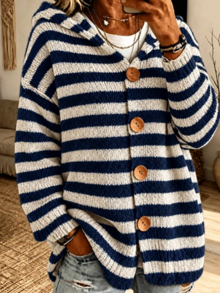 Striped Casual Fashion Women's Sweater