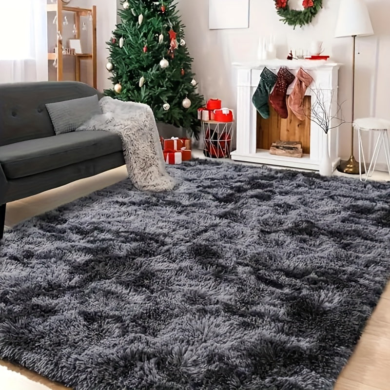 Soft Plush Drum-Shaped Carpet