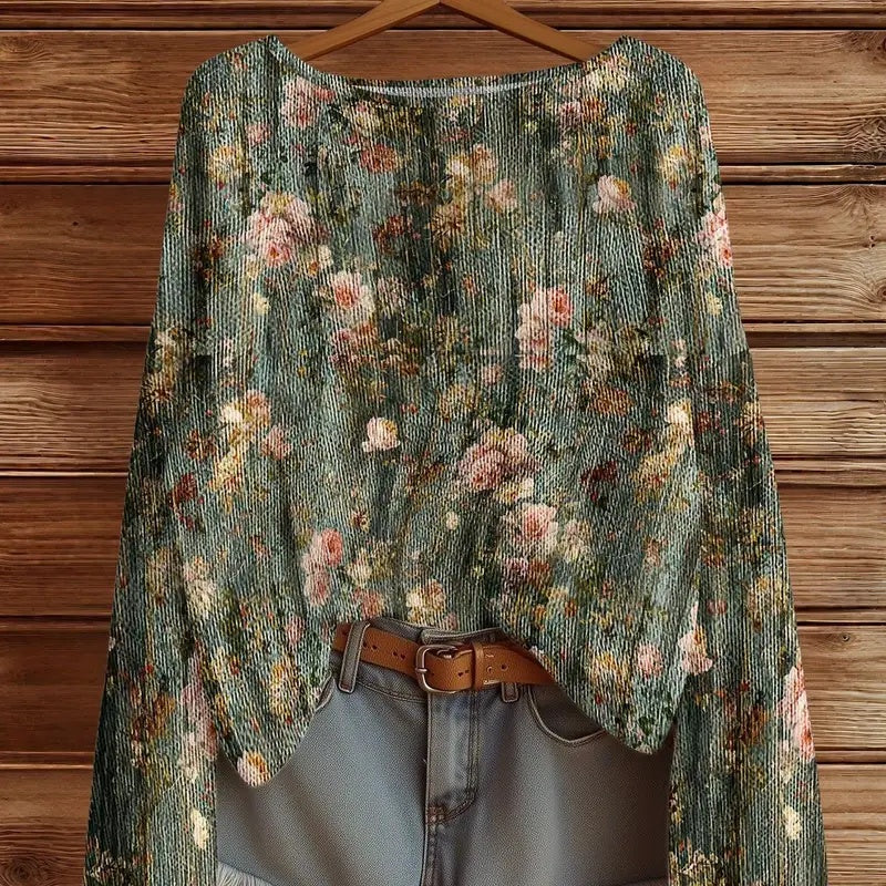Women's Elegant Long Sleeve Pullover