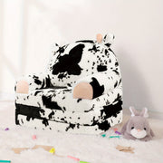 Plush Kids Chair with Removable Cover – Cow Design (Suitable for 18+ Months)