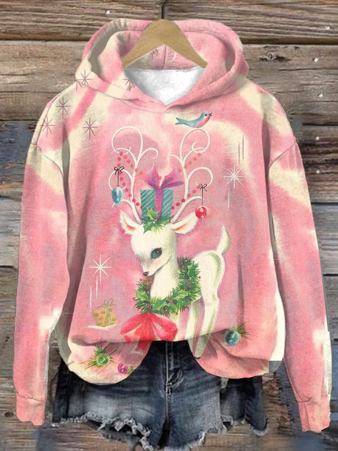 Festive 3D Christmas Casual Sweatshirt for Holiday Cheer