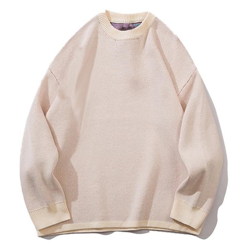 Edgy Skull Print Cashmere Pullover Sweater