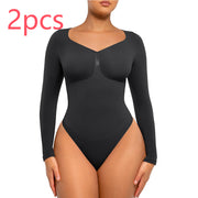 Plus Size Seamless Postpartum Hip-Lifting Shapewear 2-Pack