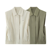 Versatile Sleeveless Vest – Lightweight Autumn Jacket for Women