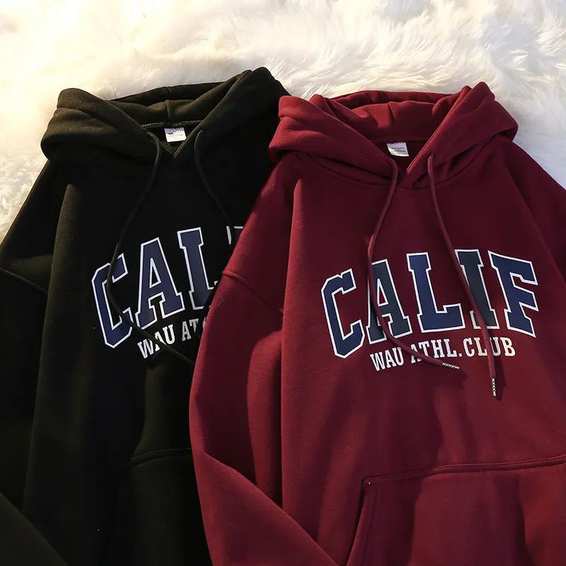 Women's Cozy Fleece-Lined Loose Fall Sweater