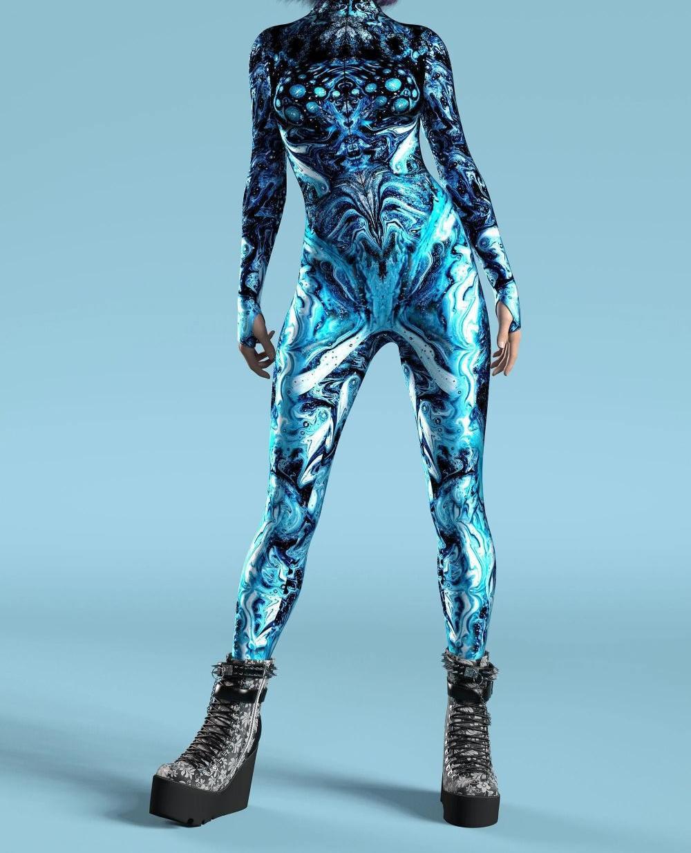 3D Printed Halloween Cosplay Tights & Costumes
