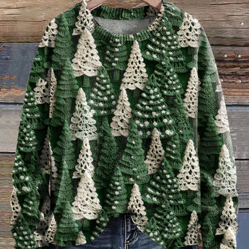 Festive Women's Christmas Pullover Holiday Sweater