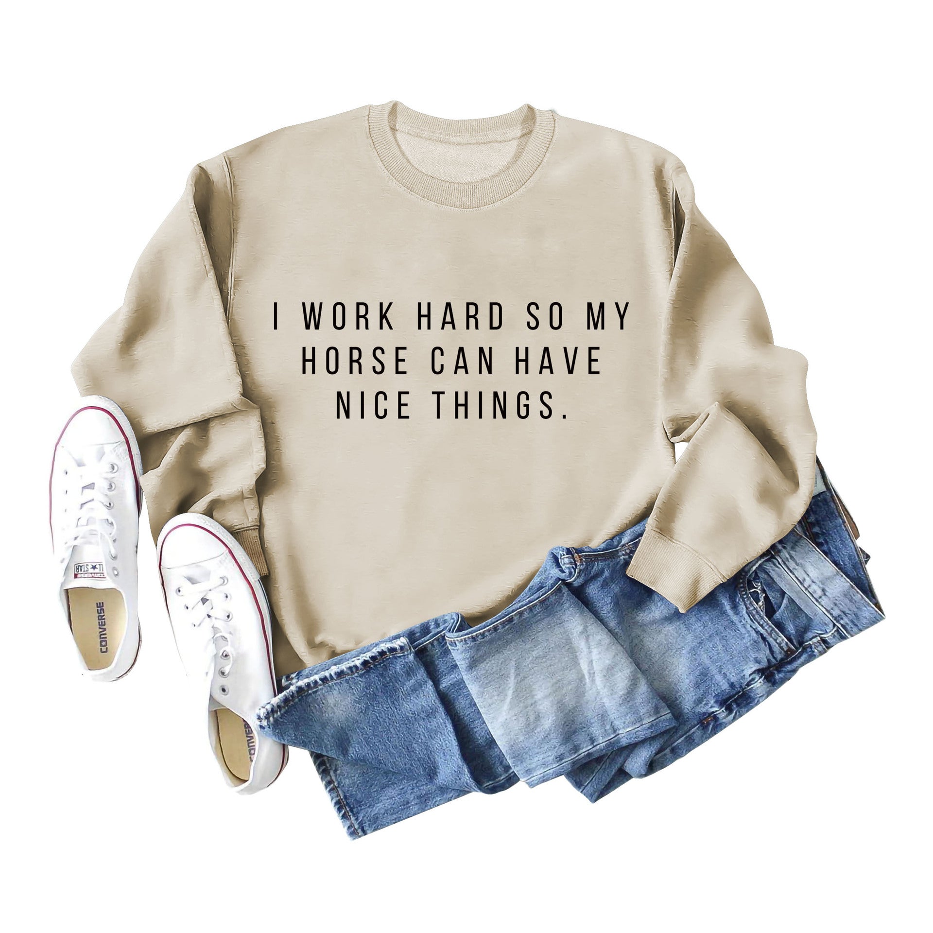 Women's Letters Casual Autumn Winter Sweater