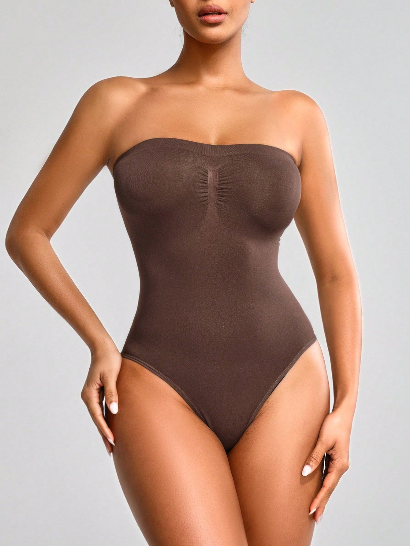 Women's Strapless Body Shaping Jumpsuit
